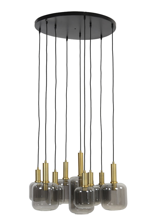Light & Living hanglamp LEKAR - brons - Ø83.5x79.5cm - vtwonen shop