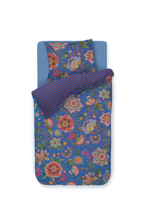 Pip Studio Dekbedovertrek Bombay Bold - 60 x 70 cm - Donkerblauw
