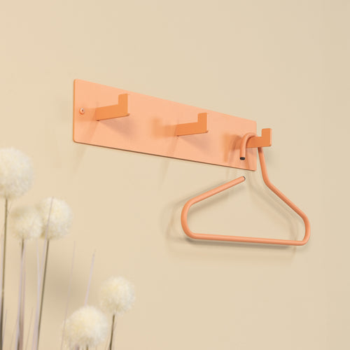 Spinder Design kapstok Leatherman 3 - Clay Terra - 3 haken - vtwonen shop