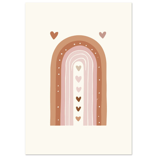 Artfulprints  Pastel rainbow I   poster 30x40 cm - vtwonen shop