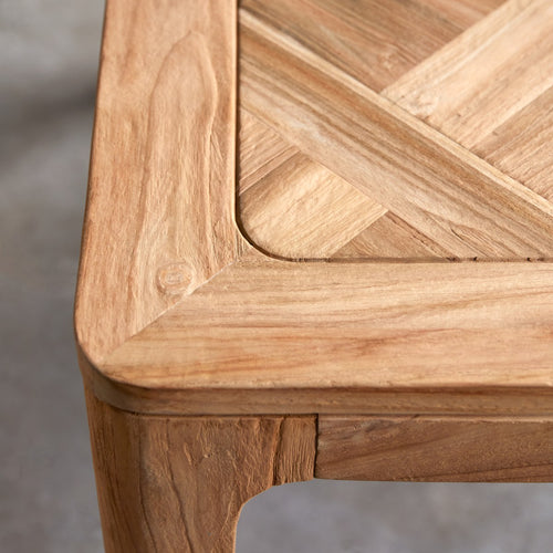 Tikamoon Tafel van gerecycled massief teakhout voor 4/6 personen - Naturel - vtwonen shop