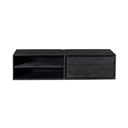 Starfurn Tv-meubel Ambiance - Zwevend - Zwart Hout - 120x35x30cm
