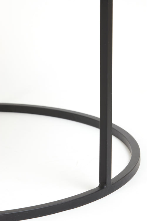 Light & Living salontafel TALCA - Ø75x45cm - zilver - Set van 2 - vtwonen shop