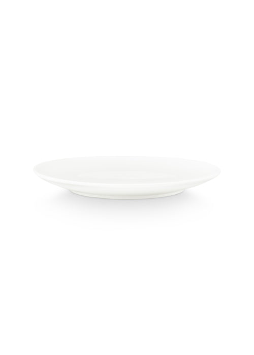 vtwonen Borden - Wit - Set van 6 - Porselein - Ø 18cm
