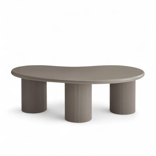 Furnhouse salontafel set Wave - Beige - Ø 50/130 cm