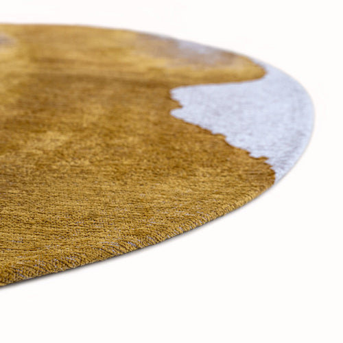 Louis De Poortere vloerkleed Sunset - geel - 240x240cm - vtwonen shop