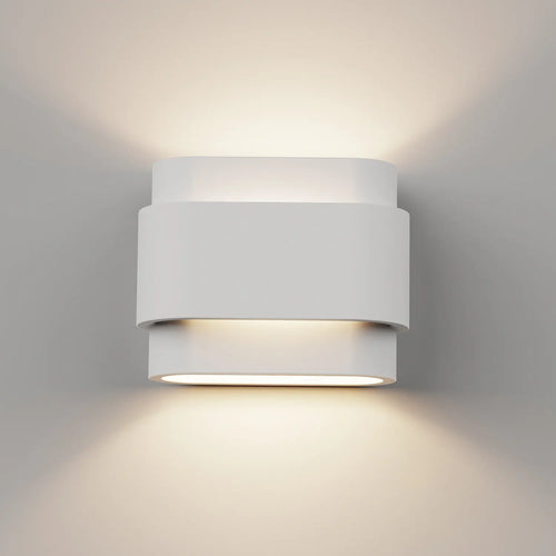 Artdelight wandlamp Metz - 2 lichts - 9  x 16   cm - wit - vtwonen shop