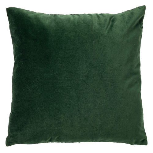 VIGO - sierkussen 45x45 cm - gestreept - Hunter Green - groen, wit