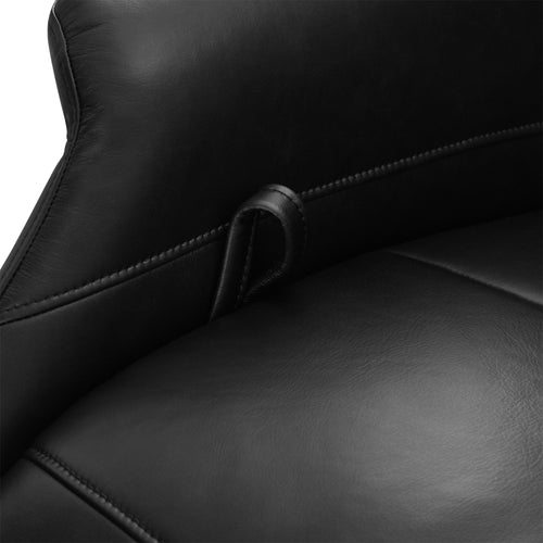 Furnhouse relaxfauteuil Delta - Zwart - Draaibaar - 79x90x114