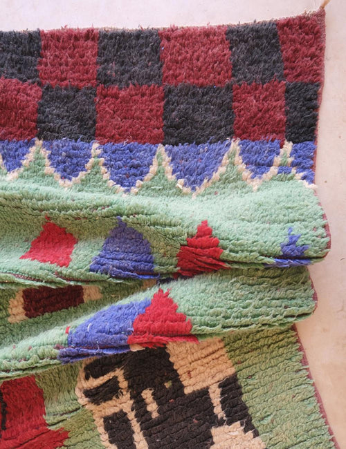 AFK Living vloerkleed Berber - handgemaakt - Wol - 167 x 278 cm