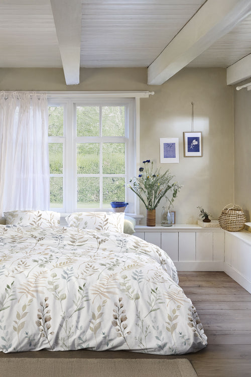 Ariadne at Home Dekbedovertrek Silent - 260 x 200/220 cm - Wit