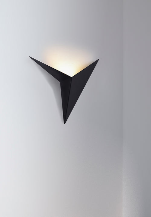 Maytoni wandlamp Trame - Zwart - 24.8x7.5x20.5 cm