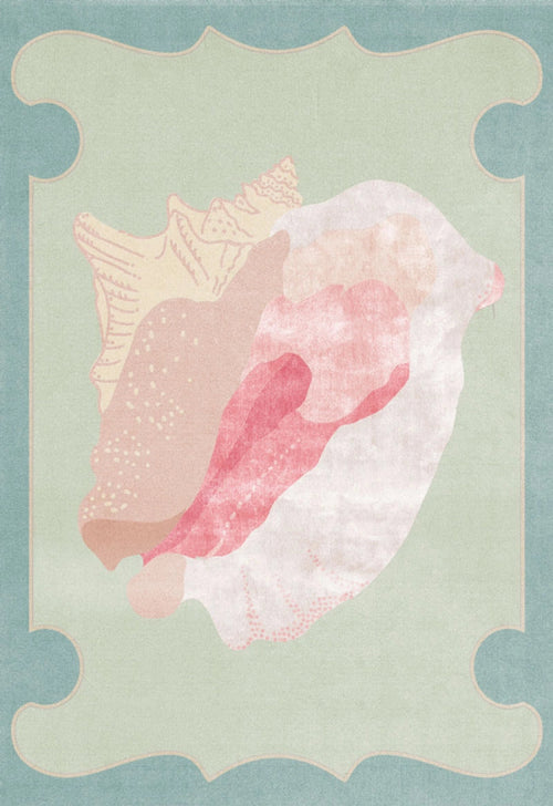 Vloerkleed Layered Shell Patterned Wool Rug 200x300 cm - vtwonen shop