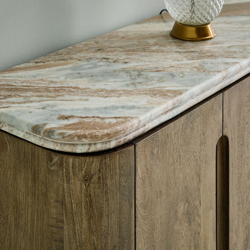 Signature - BUREN Buffet - Beige - 80x162x43 cm