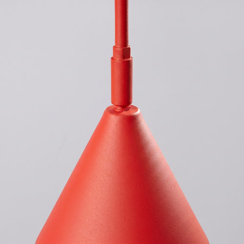 Sollux Lighting Wandlamp NOX 1 rood met schakelaar - 14x61x30cm