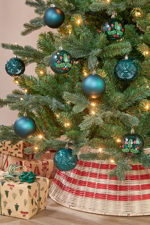 Mica Decorations Kerstballen Set - 9 Stuks - Ø8 cm - Onbreekbaar - Groen - vtwonen shop