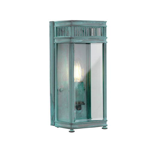 Elstead Holborn Buitenwandlantaarn Verdigris, IP44