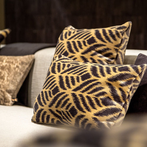 ALEXA | sierkussen 45x45 cm | Charcoal Gray | antraciet | Hoii | met duurzame kussenvulling