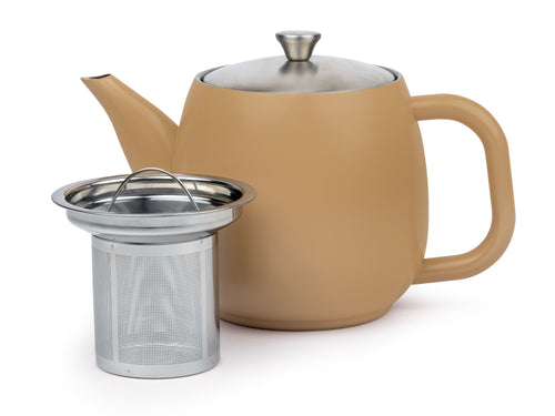 Bredemeijer -Theepot Vera - latte bruin - 0,9L