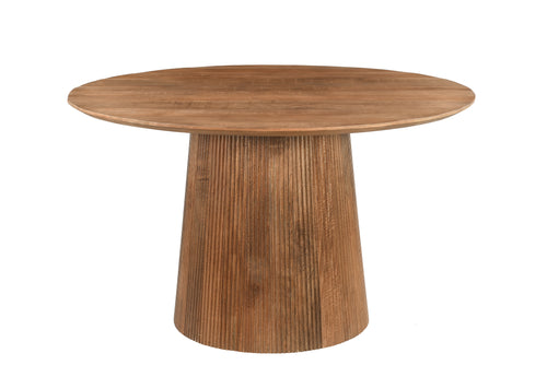 Livingfurn eetkamertafel Salvator - 130cm - mangohout - vtwonen shop