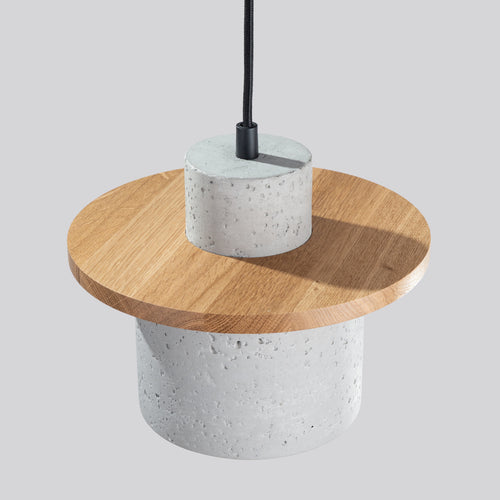 Sollux Lighting Hanglamp MAB beton - 22x22x125cm
