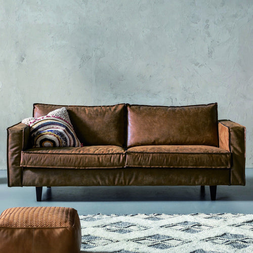 Kare Design Sofa Neo 3-Zits bruin