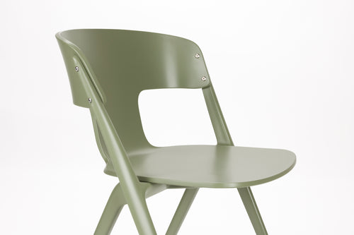 Zuiver Horizon Tuinstoelen stapelbaar Kunststof Groen - Set van 4 - vtwonen shop