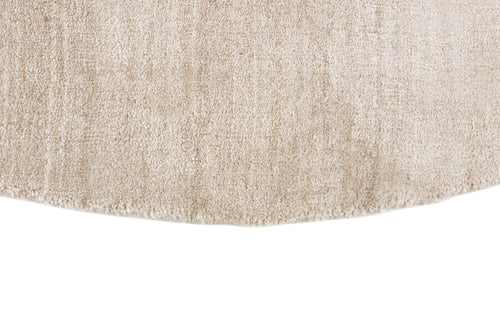 Vloerkleed MOMO Rugs Plain Dust Round Robusto Ivory 250 cm rond - vtwonen shop