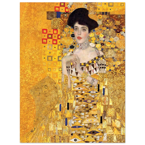 Artfulprints  Gustav Klimt - Portrait of Adele Bloch-Bauer I   poster 30x40 cm - vtwonen shop