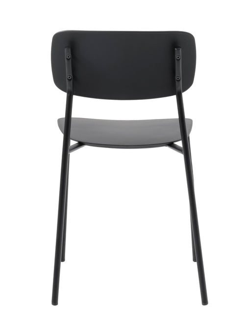 Rebellenclub Eetkamerstoel Strom - Set van 4 - Zwart - vtwonen shop