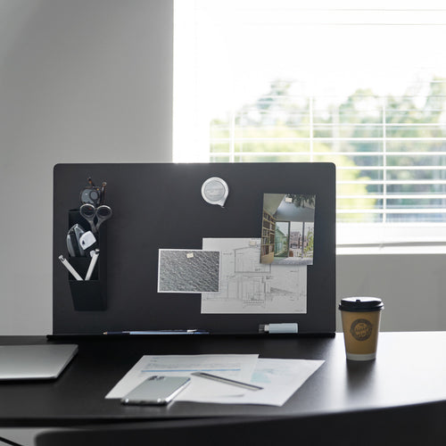 Yamazaki Tower Bureaupaneel magnetisch - Zwart - vtwonen shop