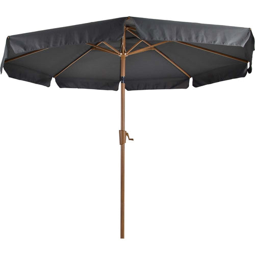 Lesli Living push-up parasol Libra - grijs - Ø300cm