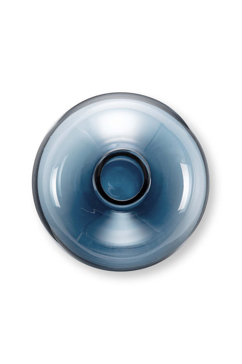 Pip Studio Glazen Vaas Blauw 22 cm