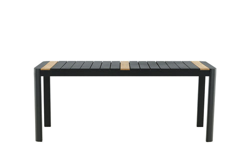 Rebellenclub tuintafel ferna - 200 x 100cm - zwart - vtwonen shop