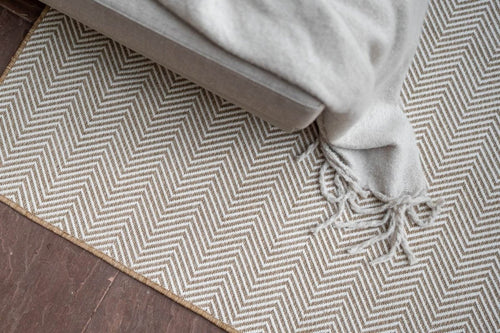 Interieur05 Jute buitenkleed Naturel ZigZag