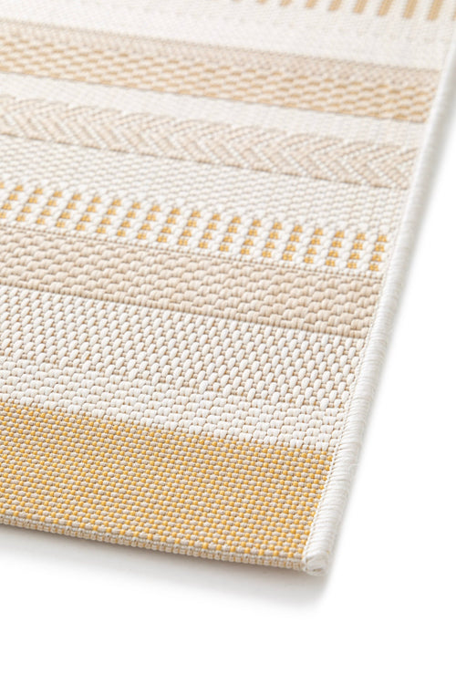 AFK Living vloerkleed Solea - voor binnen en buiten - geel - 160 x 230 cm