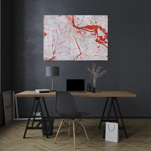 Louis De Poortere vloerkleed Orange Cut - rood - 100x140cm - vtwonen shop