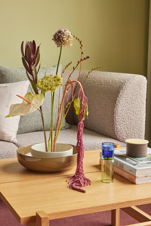 Hübsch kom Amare - steenpoeder - ø28xh8cm - vtwonen shop