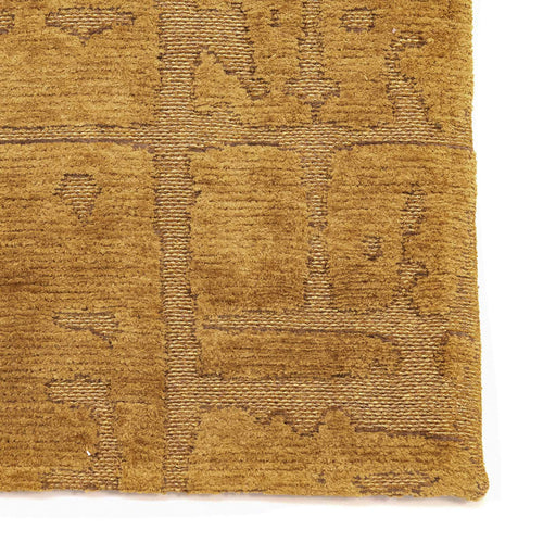 Ecorugs vloerkleed Madagascar Gold - geel - 240x240cm