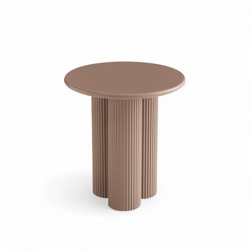 Furnhouse salontafel set Flow - Mokkamousse - Ø 50/80 cm
