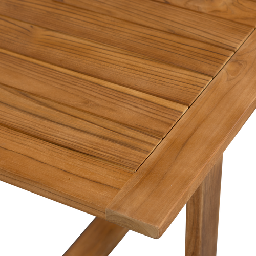 WOOOD tuintafel Beaver - Teak - Naturel - 75x240x90