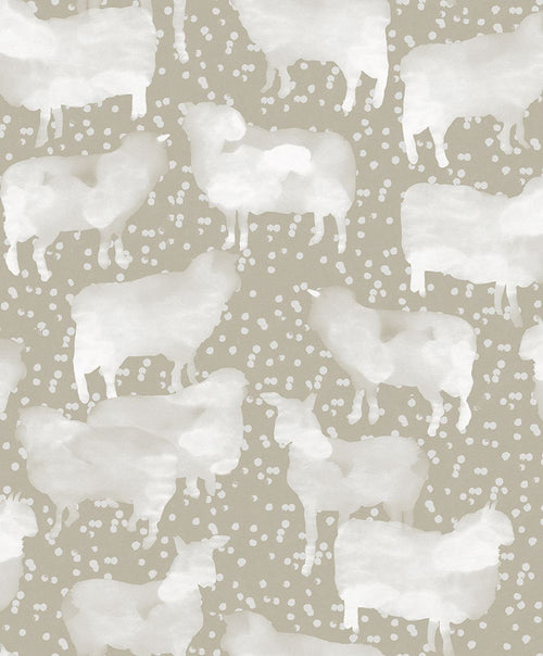 Masureel behang dieren grijs - 53 cm x 10.05 m - 631860