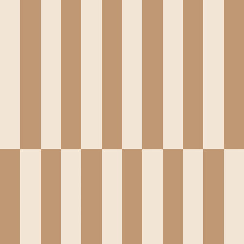 ESTAhome behang strepen beige en bruin - 53 cm x 10.05 m - 131214