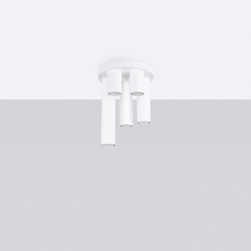 Sollux Lighting Plafondlamp LAGOS 5P wit - 25x25x33cm