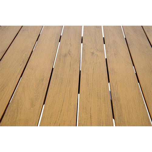 Lesli Living tuintafel Arezzo - antraciet - Ø150x74cm