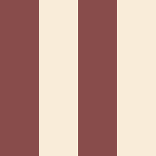 ESTAhome behang strepen bordeaux rood en wit - 50 x 900 cm - 131970
