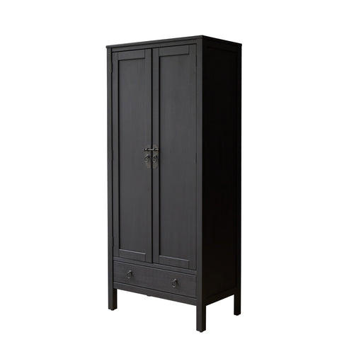 Tikamoon Thaki Black - Kast van wenge - Zwart - vtwonen shop