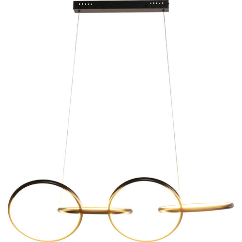 Kare Design Hanglamp Galaxy LED 155cm zwart - vtwonen shop