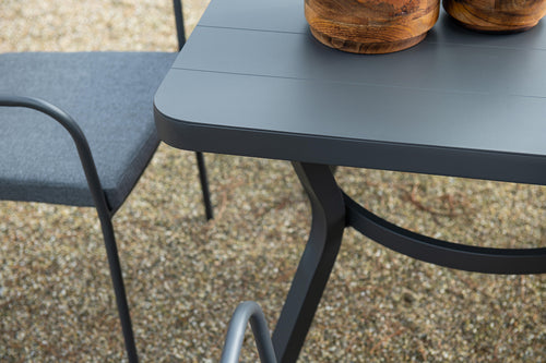 Douglas dining tafel - 90x90 cm - carbon black - vtwonen shop