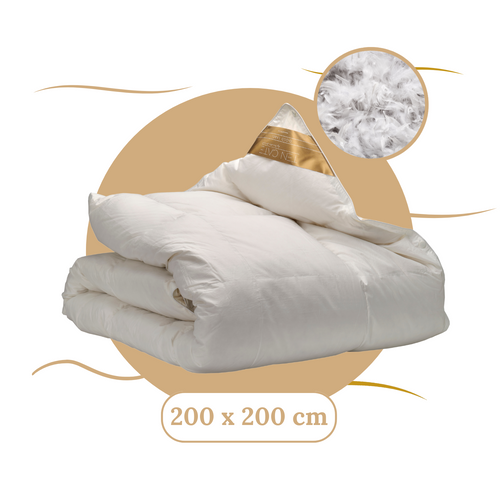 Ten Cate dekbed - 90% ganzendons - 4 seizoenen - 200x200